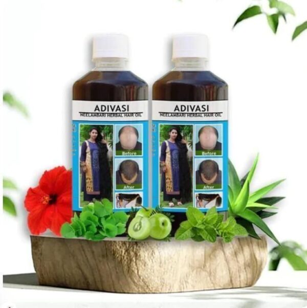 Adivasi Jeeva Sanjivani Herbal Hair Oil 125 ML (Pack of 2) - Image 2